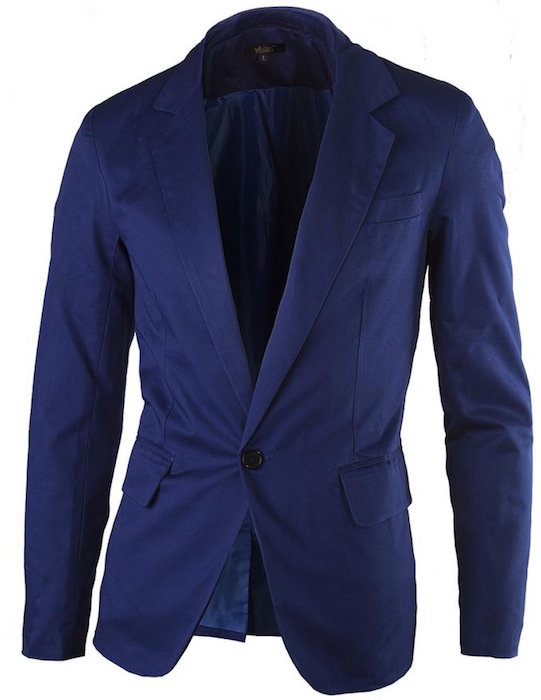 WenMei Men's Long Sleeve Westren-style Suit Jacket